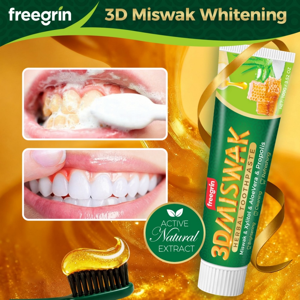 Remineralizing Toothpaste - Glänzende Süße Honig-Zahnpasta für Mund- und