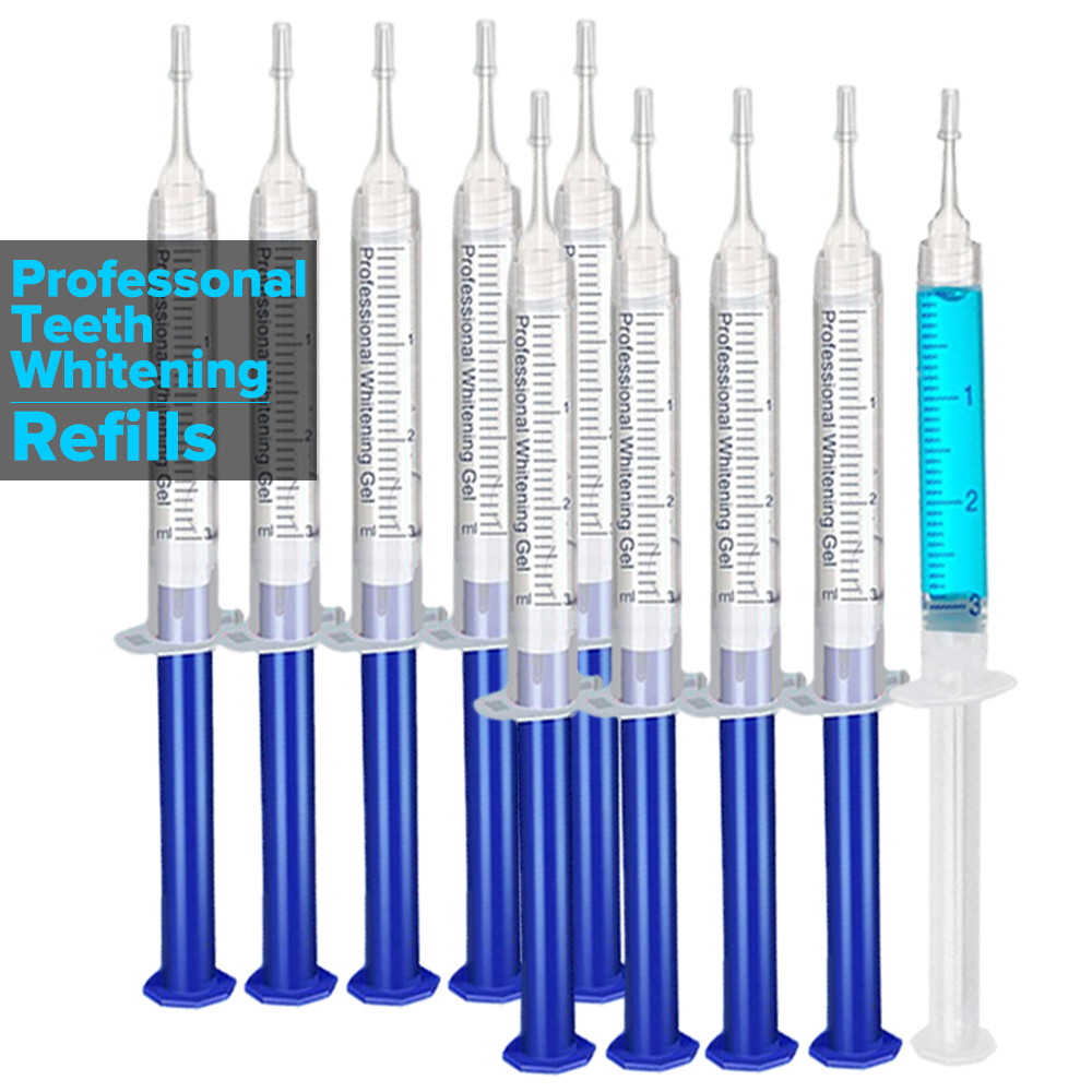 Teeth Whitening For Trays - Zahnaufhellungsgel, Nachfüllspritze, Zahnaufhellungsgel, Bleichmittel für Tablett