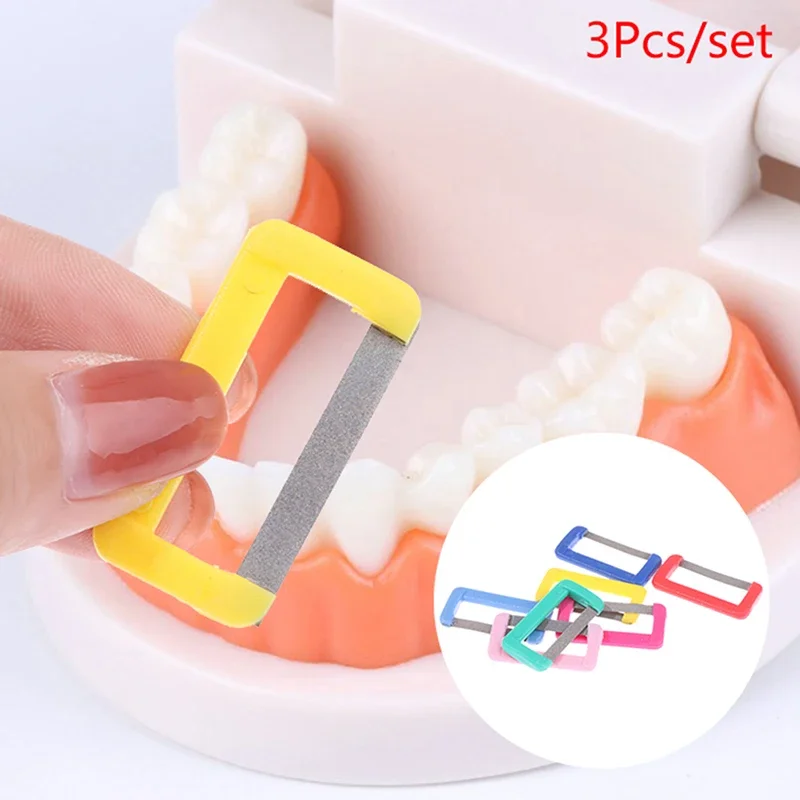 Teeth Whitening Strips Crest - 3Pcs Einweg Dental Kieferorthopädische Interproximal Emaille
