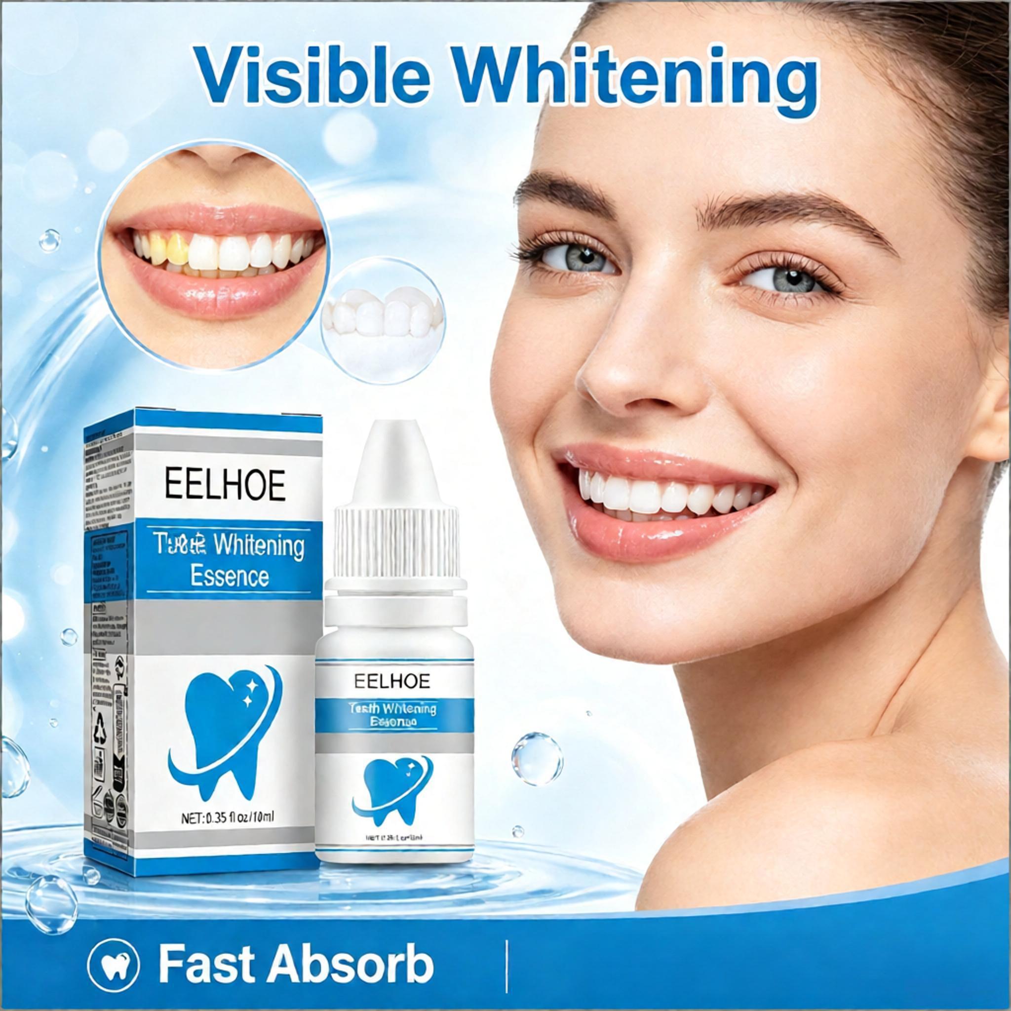 Teeth Whitening Serum - EELHOE Zahnaufhellungsserum entfernt Karies, Plaque und