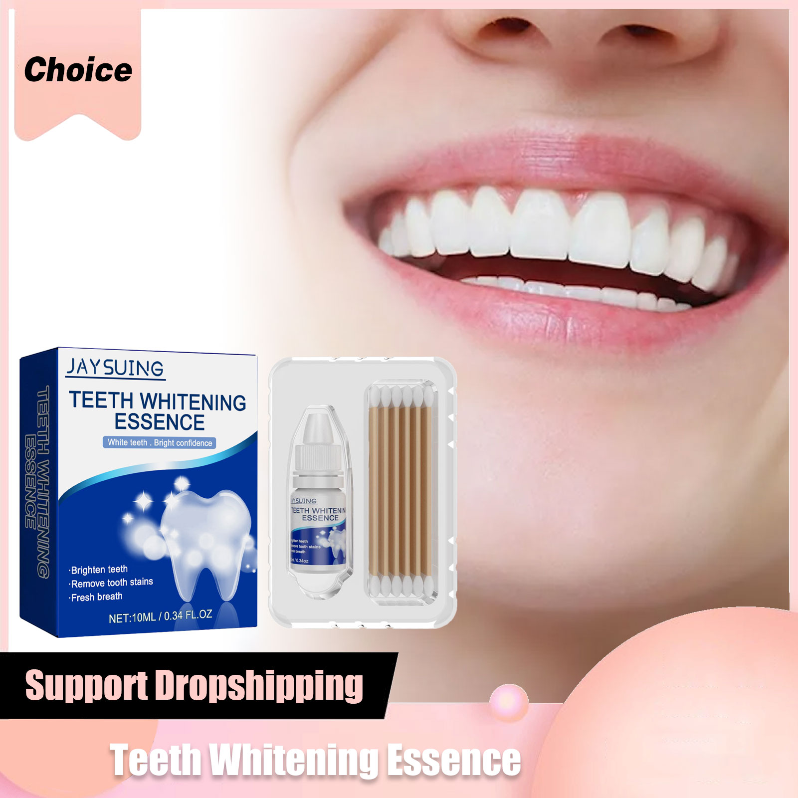 Teeth Whitening Serum - Zähne Bleaching Serum Entfernen Plaque Fleck