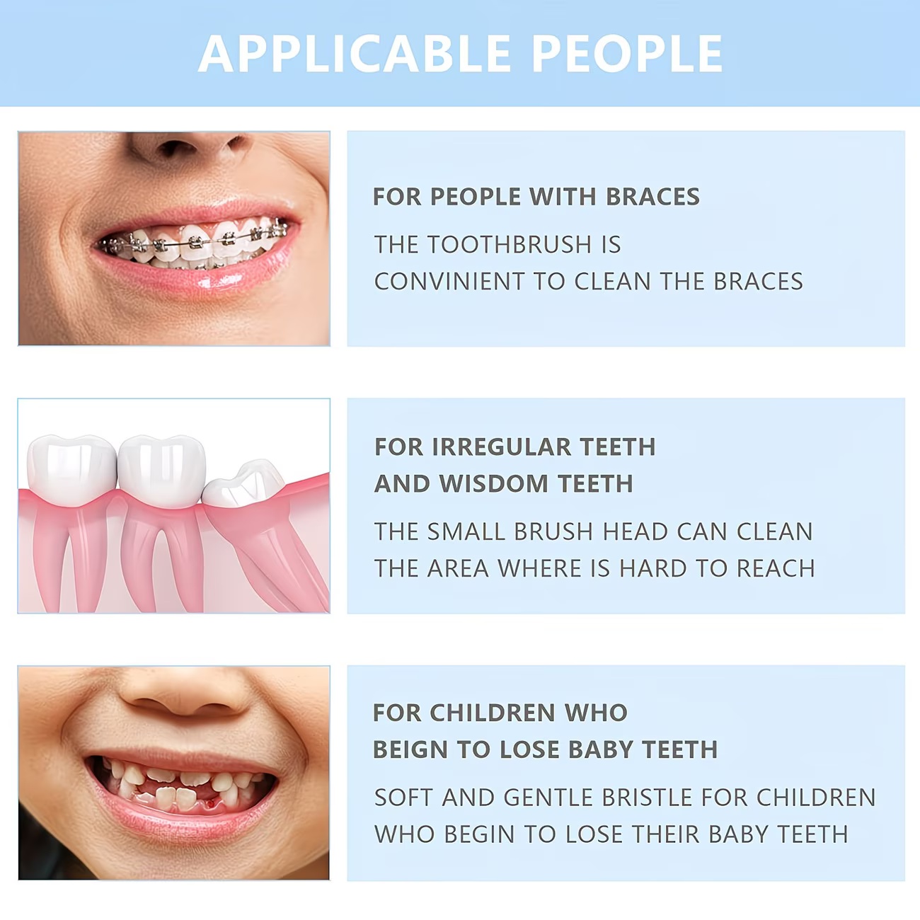 1/3 Stück Zahnspangen-Zahnbürs – Teeth Whitening With Braces Bewertung und Preis