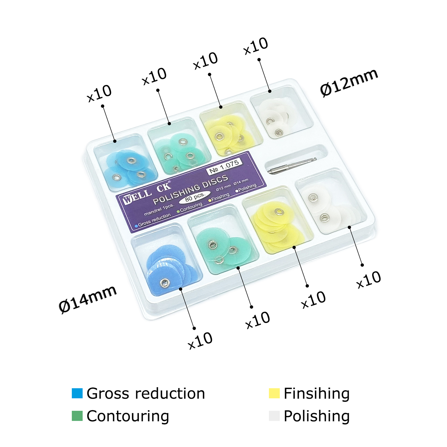 WELL CK 40/80 Stücke Dental Po – Whitening Teeth Dentist Bewertung und Preis