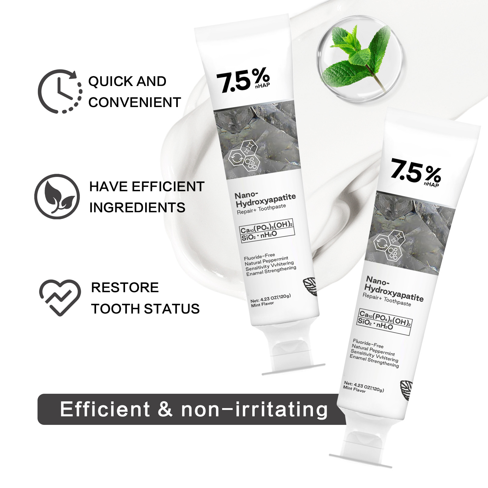 Nano-Hydroxyapatit Zahnpasta z – Remineralizing Toothpaste Bewertung und Preis