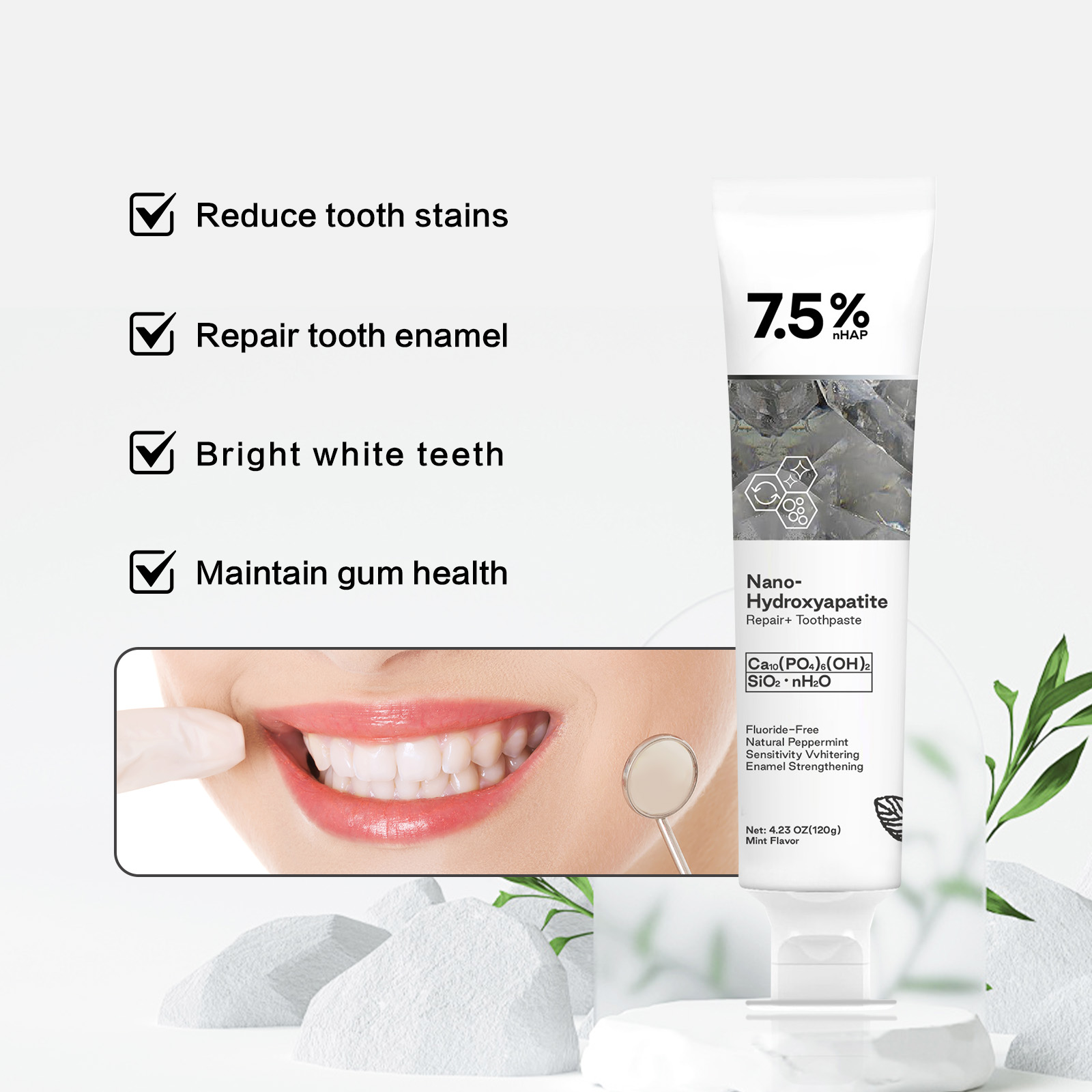 Nano-Hydroxyapatit Zahnpasta z – Remineralizing Toothpaste Bewertung und Preis