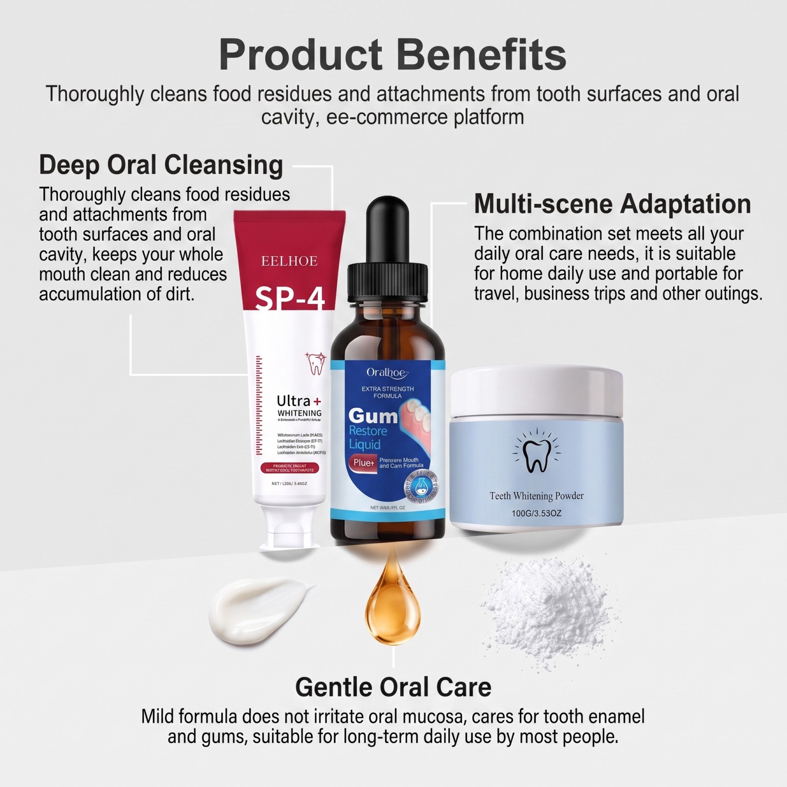 Mundpflege-Kombi-Set: Aufhelle – Teeth Whitening Serum Bewertung und Preis