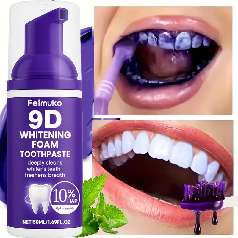 9D Lila Zahnaufhellungs-Zahnpa – Remineralizing Toothpaste Bewertung und Preis