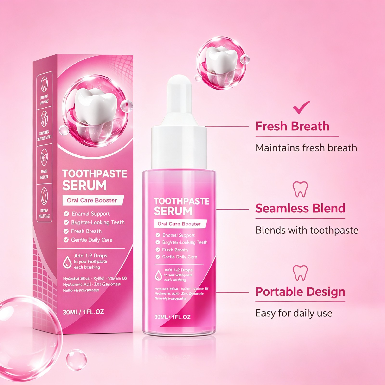 Nano-Hydroxylapatit Zahnpasta- – Enamel Repair Serum Bewertung und Preis