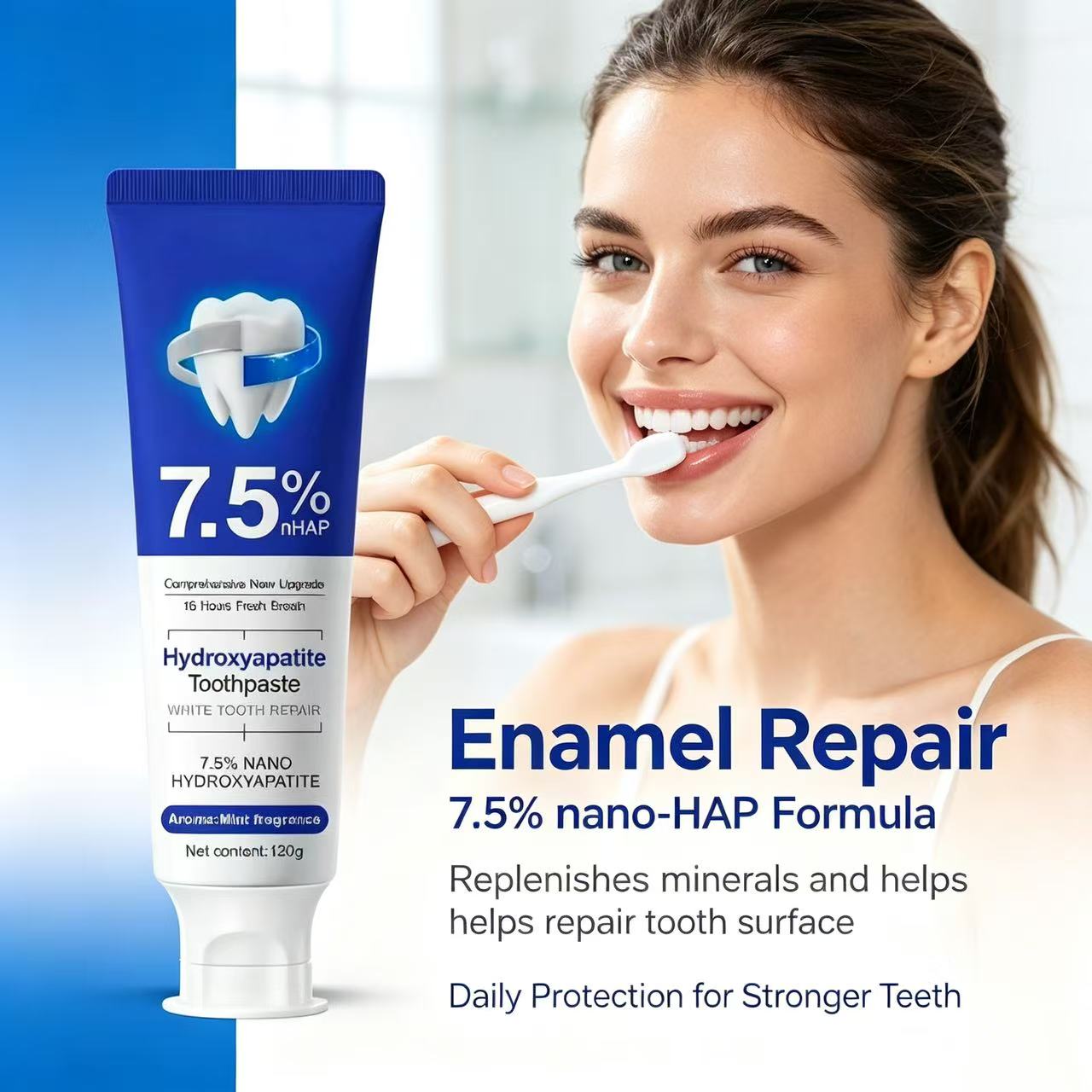 7,5% Nano-Hydroxyapatit Zahnpa – Remineralizing Toothpaste Bewertung und Preis