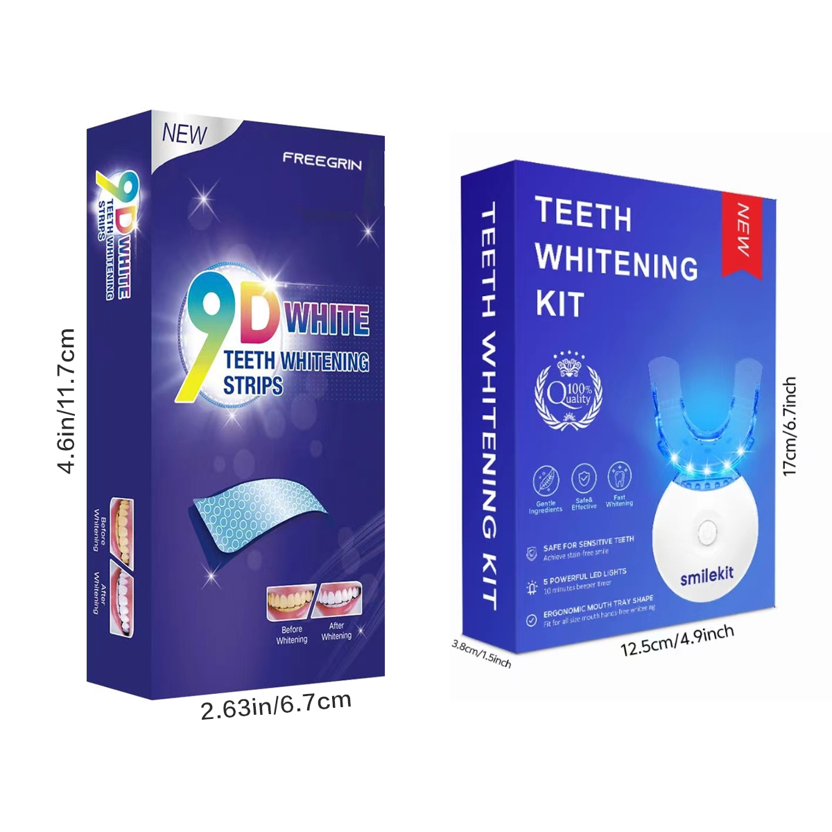 Zahnaufhellungs-Set – 5 x LED- – Teeth Whitening For Trays Bewertung und Preis
