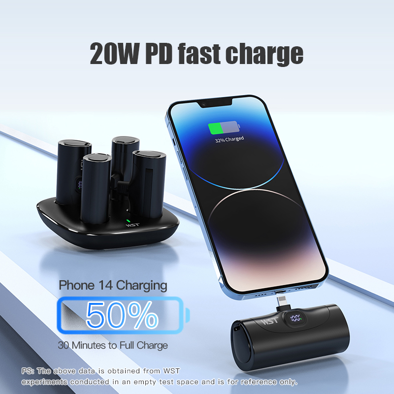 4 Stück tragbare Mini-Powerban – Led Mouth Tray Bewertung und Preis