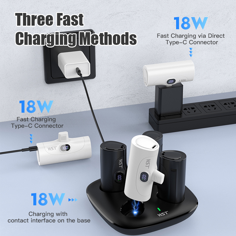 4 Stück tragbare Mini-Powerban – Led Mouth Tray Bewertung und Preis