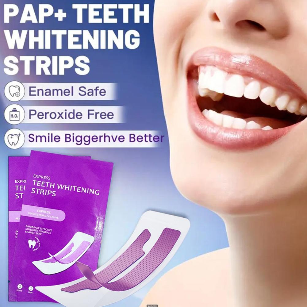 Lila Zahnaufhellungsstreifen o – Teeth Whitening In Office Bewertung und Preis