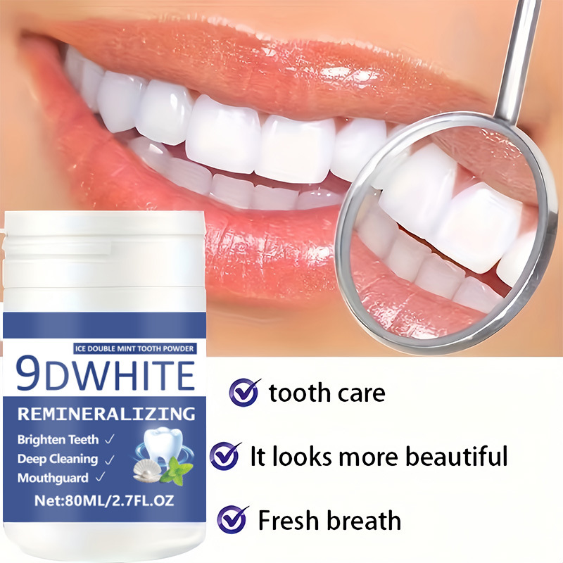 9D Lila Zahnaufhellungspulver  – Teeth Whitening Dental Bewertung und Preis