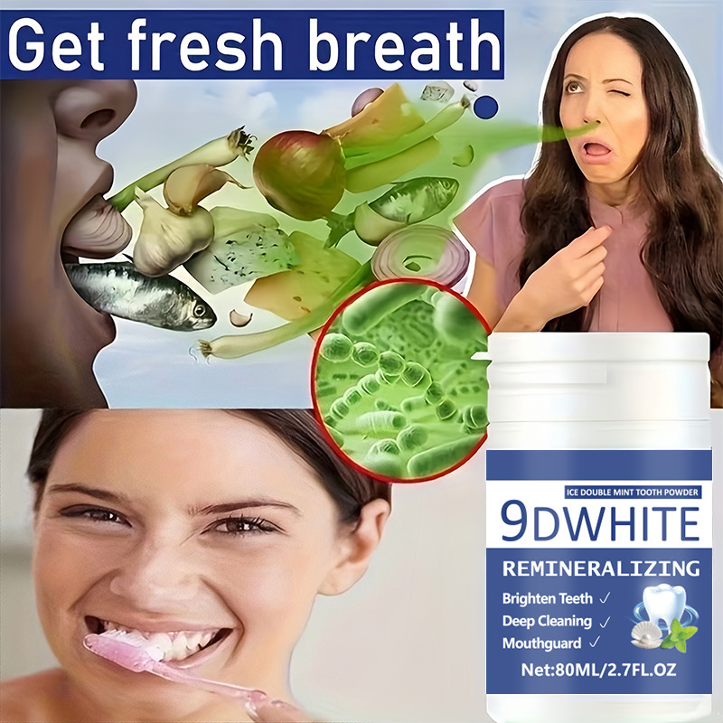 9D Lila Zahnaufhellungspulver  – Teeth Whitening Dental Bewertung und Preis