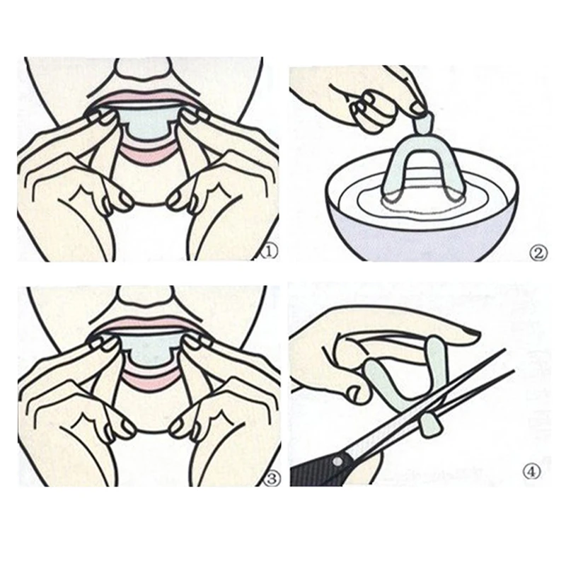 10 Stück/Set Silikon-Mundschut – Teeth Whitening For Trays Bewertung und Preis