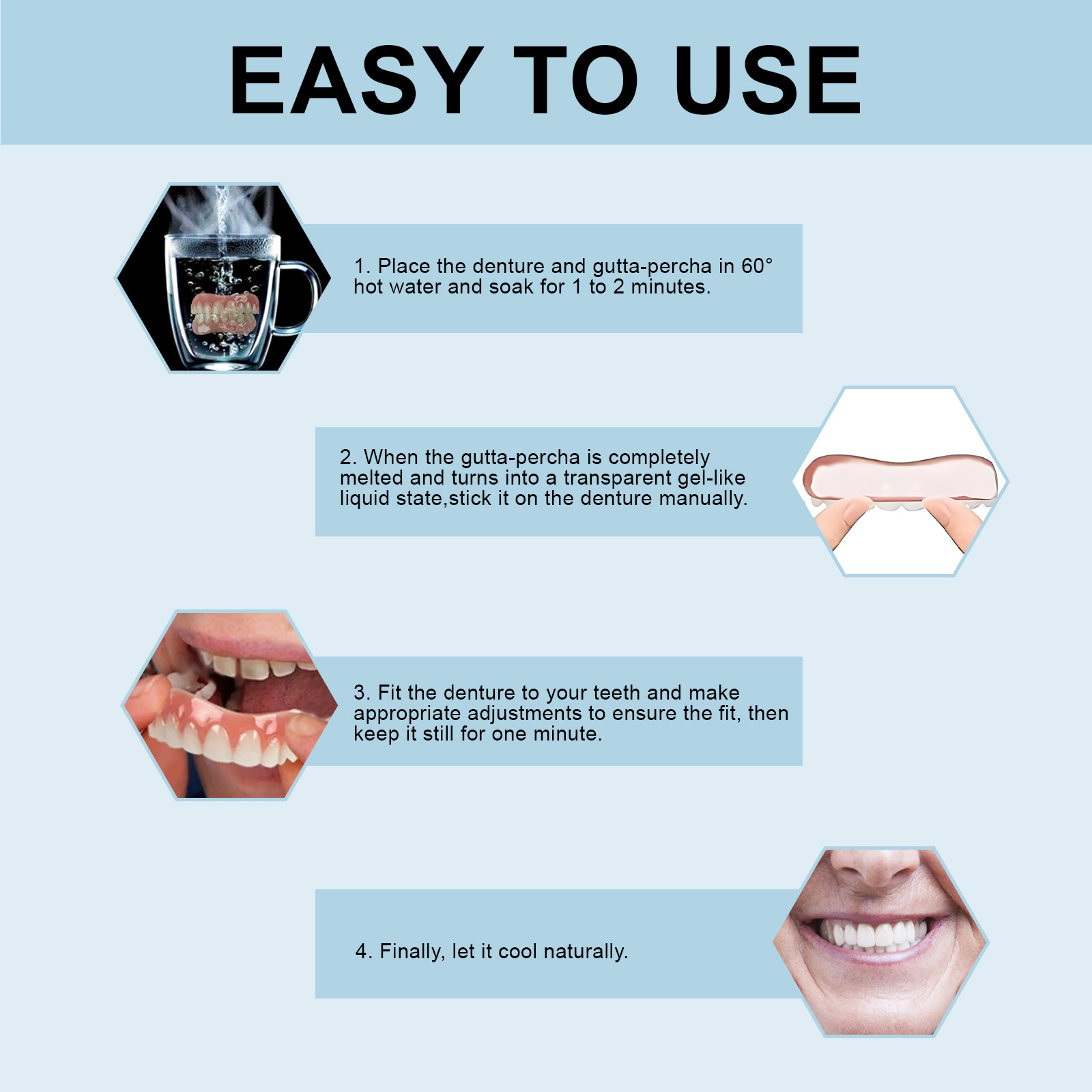 Silikon-Zahnprothesen-Set für  – Teeth Whitening With Braces Bewertung und Preis